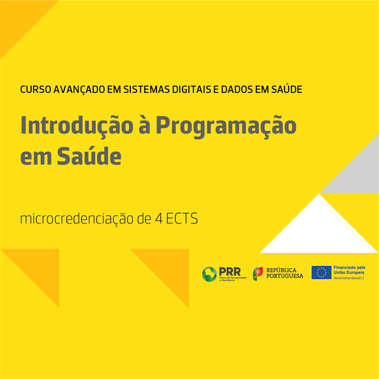 Microcredenciação: Sistemas Digitais e Dados em Saúde -  Introdução à Programação em Saúde 