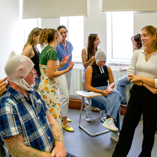 Técnicos de neurofisiologia do Reino Unido em visita a Fisiologia Clínica